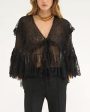 Black Lace Blouse Fashion