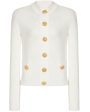 Blanc Knit Vichy Cardigan Supply