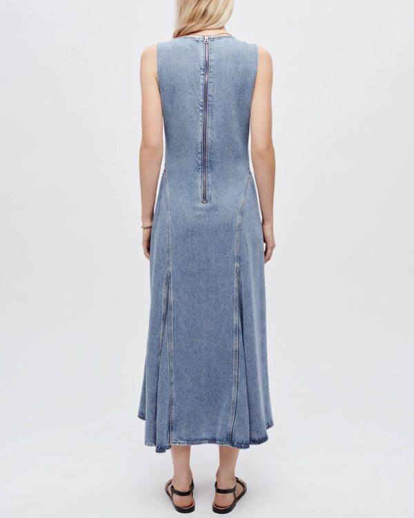 Western Denim Dress in Mojave Hot on Sale