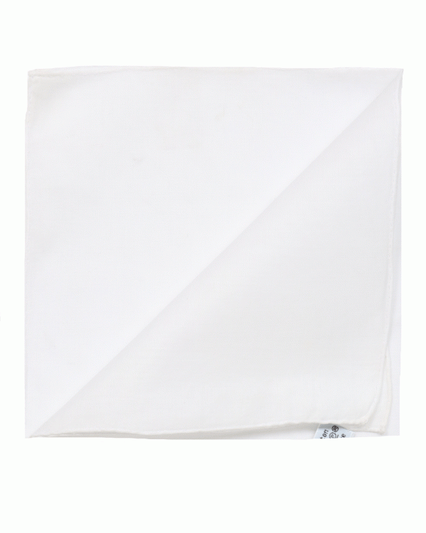 White Pocket Square Online Hot Sale