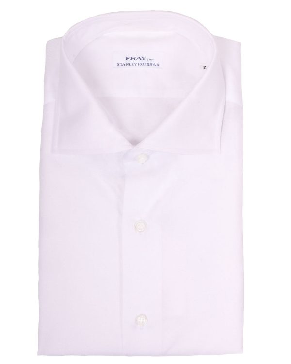 White Short Sleeve Lione Sportshirt For Cheap