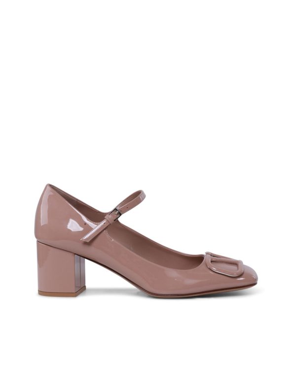 Mary Jane VLogo Signature Pump in Rose Cannelle Supply