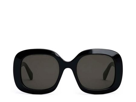 Lulu Triomphe Sunglasses in Black Sale