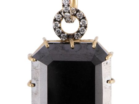 Black Diamond Brilliant Cut Pendant Online