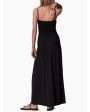 Black Anya Smoked Cami Maxi Dress For Sale