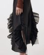 Black Radieux Frill Skirt Online Sale