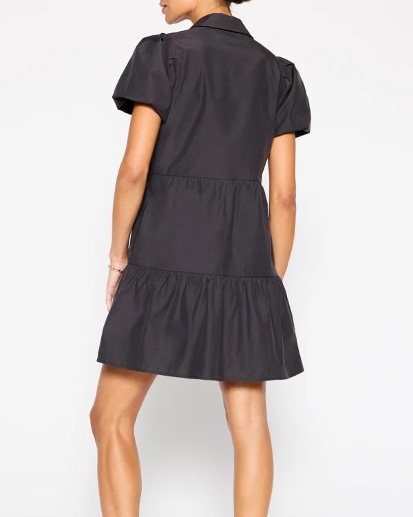 Washed Black Havana Mini Dress Online Hot Sale