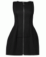 Black Italie Short Dress For Discount