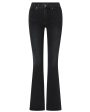 Beverly Skinny Flare in Washed Onyx For Cheap