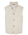 Beige Suede Vest Online Hot Sale