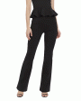 Black Back Zip Bootcut Pant For Discount