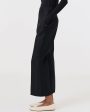 Black Credo Crop Bootcut Trouser For Sale