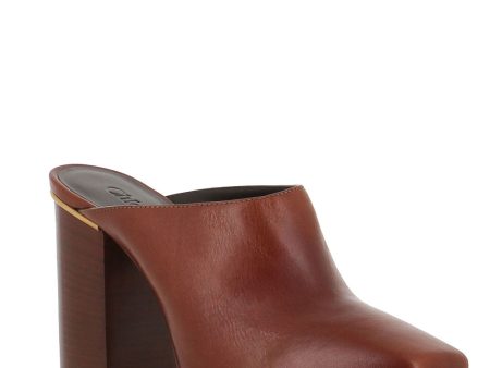 Ambre Mule in Cognac Online Hot Sale