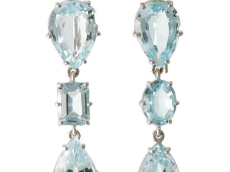 Topaz Dangle Earrings Cheap