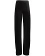 Black Crepe Twist Trouser on Sale