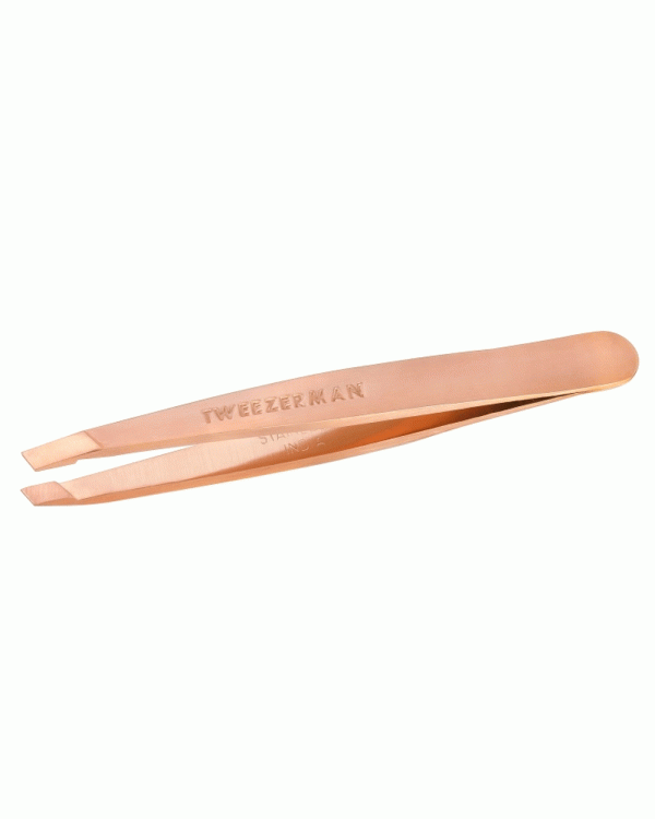 Mini Slant Tweezer in Rose Gold Cheap