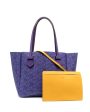 Vincennes Medium Tote in Purple Online Hot Sale