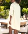 Vintage White Mary Shirtdress For Discount