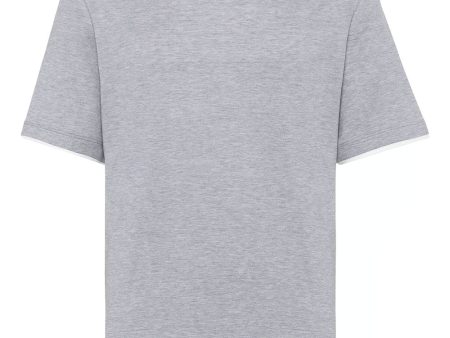 Light Grey Layered Shirt Discount