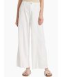 White Featherweight Arianna Cropped Palazzo For Discount