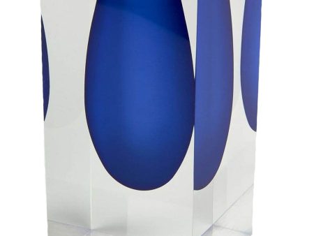 Blue Acrylic 5’ Bud Vase on Sale