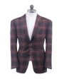 Orange Plaid Sportcoat Supply