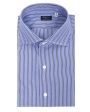 Blue and Navy Stripe Dress Shirt Online Hot Sale