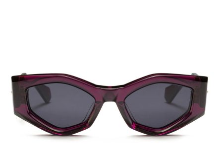 V-Tre Sunglasses in Purple Online Hot Sale