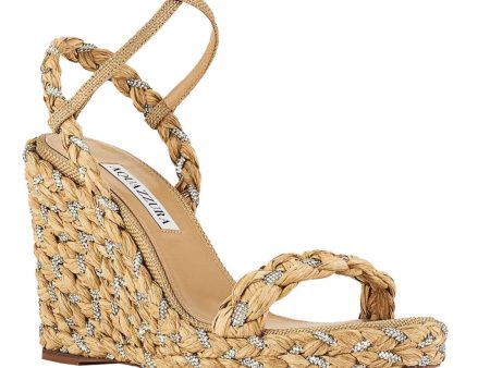 Costiera 120 Wedge in Natural Online Sale