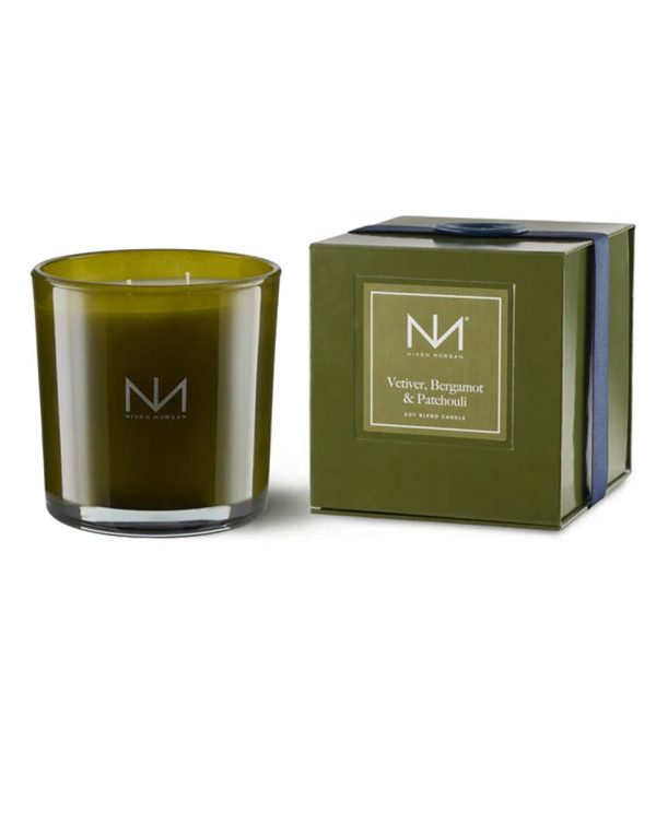 Vetiver, Bergamot and Patchouli Candle For Discount