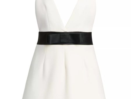 Bianco and Black Lana Mini Dress For Sale