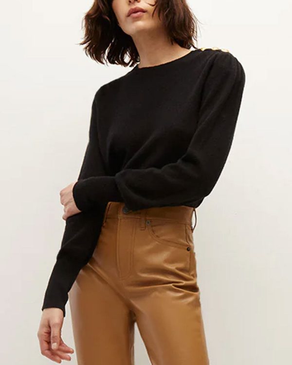 Black Cashmere Nalia Pullover Cheap