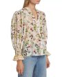 Blush Kiss Ilan Button Front Blouse Fashion