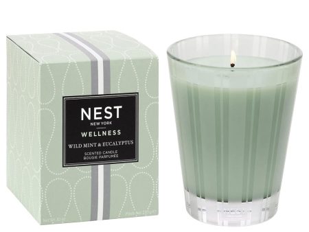 Wild Mint & Eucalyptus Classic Candle Fashion