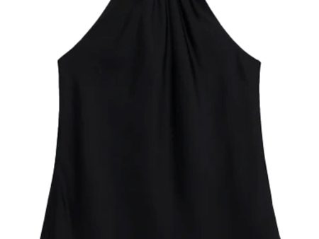 Black Thea Halter Top Online Sale