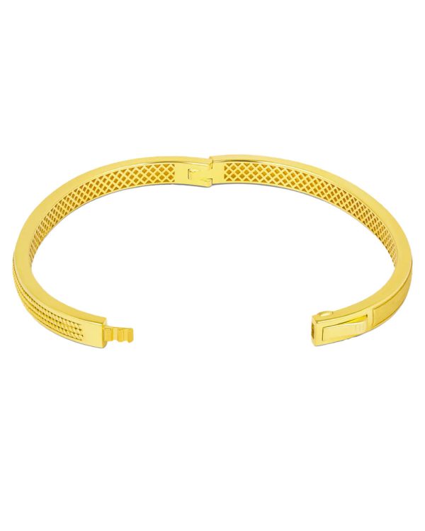 Yellow Gold Plated Bangle For Cheap