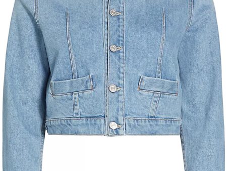 The Picky Denim Jacket in Let Them Eat Cake Hot on Sale