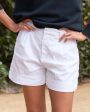 White Linen Waterford Short Online Hot Sale