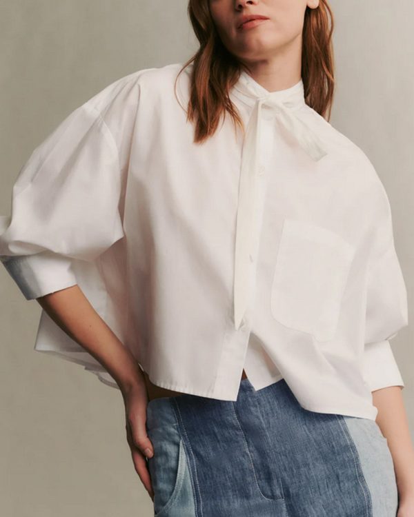 White Darling Shirt Online Hot Sale