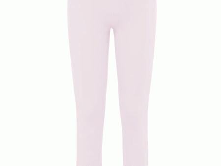 Alexia Crop Cigarette Jean in Lilac Snow Hot on Sale