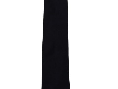 Black Satin Silk Tie Fashion