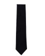 Black Satin Silk Tie Fashion