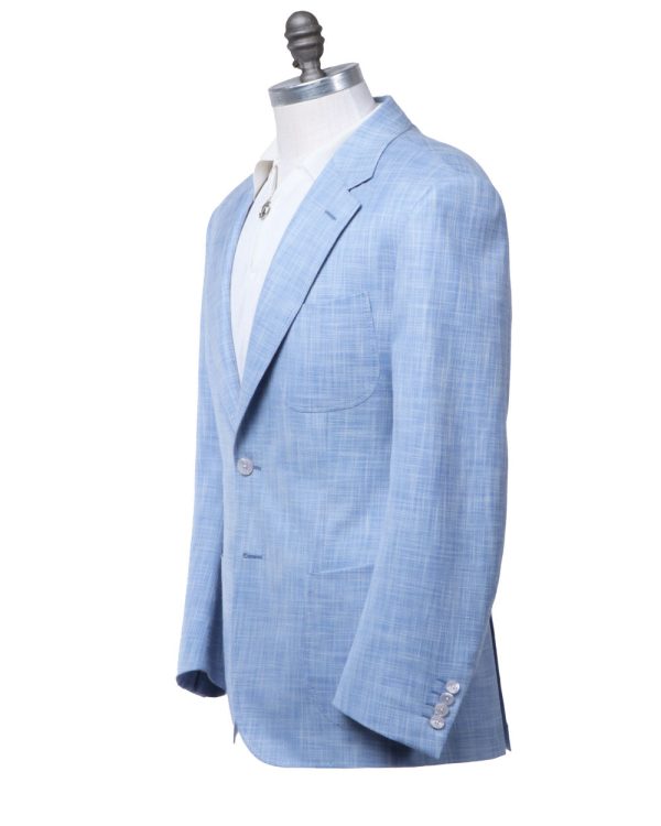 Baby Blue Two Button Sportcoat For Discount