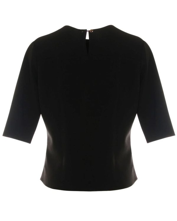 Black Crepe Deck Top For Sale