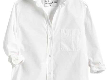 White Silvio Button Up Shirt Online Hot Sale