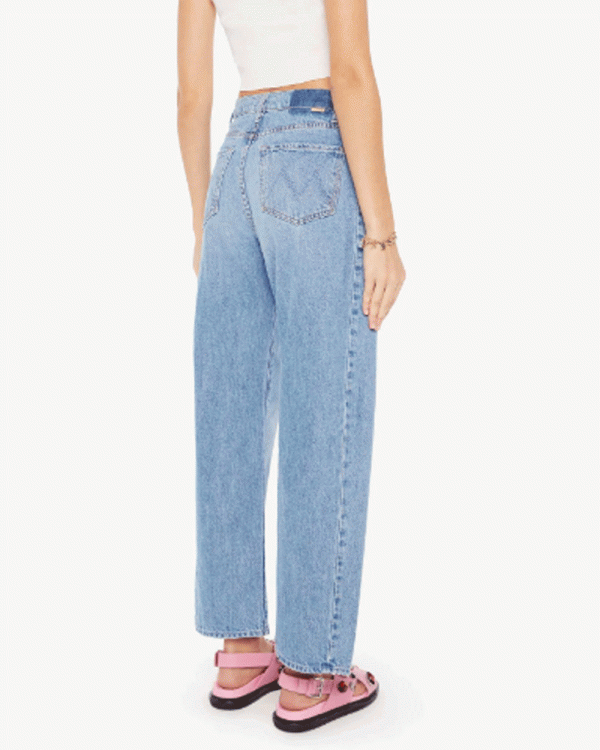 The Half Pipe Flood Jean in Material Girl on Sale