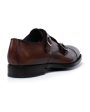 Arezzo Leather Double Monkstrap in Deco Zenzero Online Hot Sale