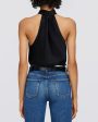 Black Thea Halter Top Online Sale