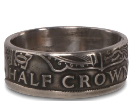 White Metal Coin Ring For Discount