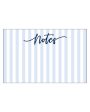 Blue Cabana Stripes “Notes” Slab Notepad Online now